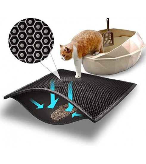 Cat litter sales box mat